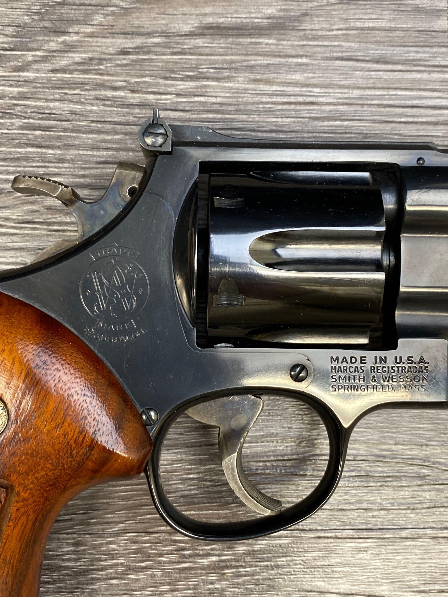 SMITH & WESSON MODEL1955 (25-2) .45 COLT CALIBER DA REVOLVER W/ PRESENTATION CASE/& ACCESSORIES.