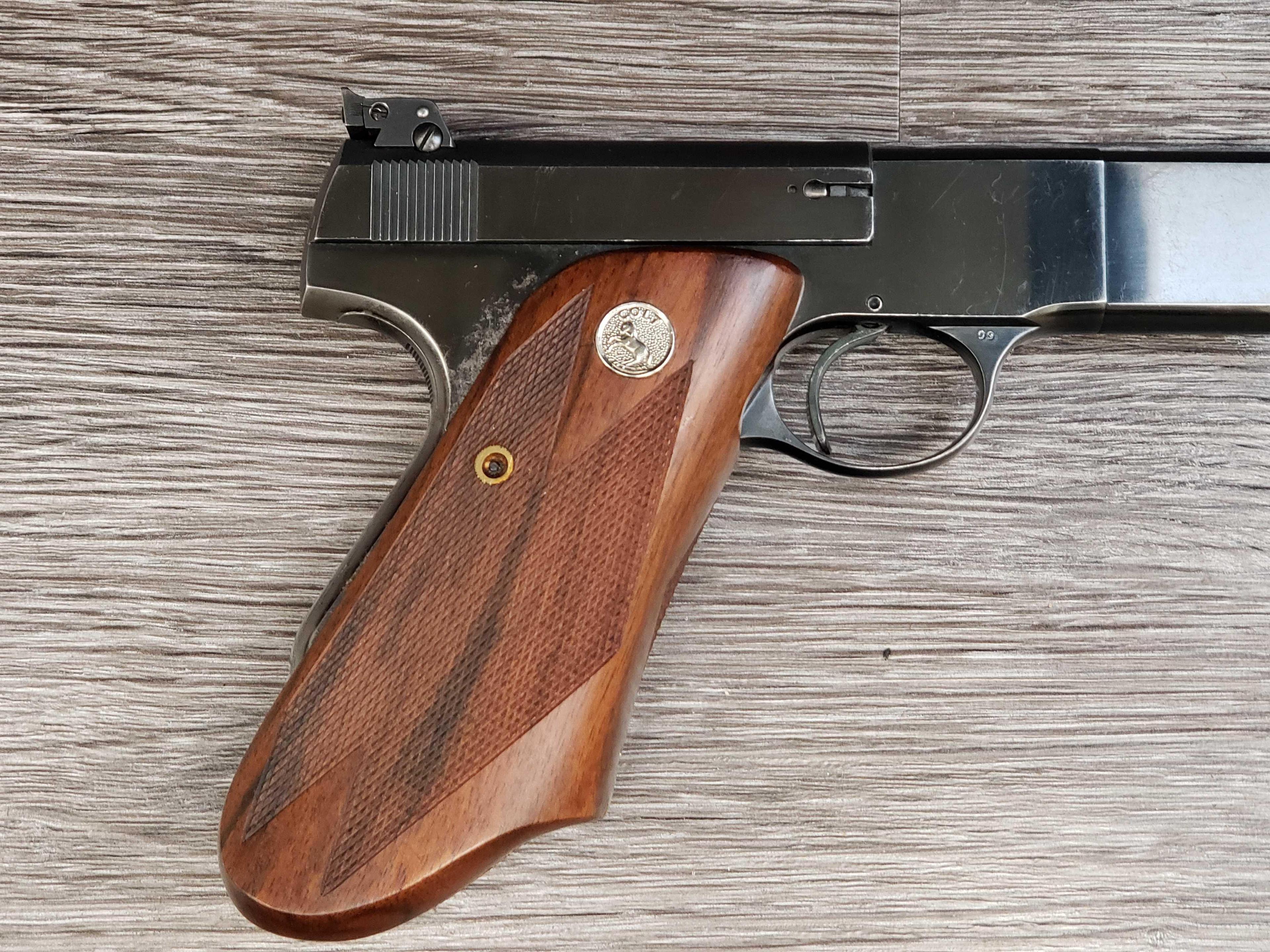 COLT WOODSMAN MATCH TARGET MODEL .22 LR CALIBER SEMI-AUTO PISTOL