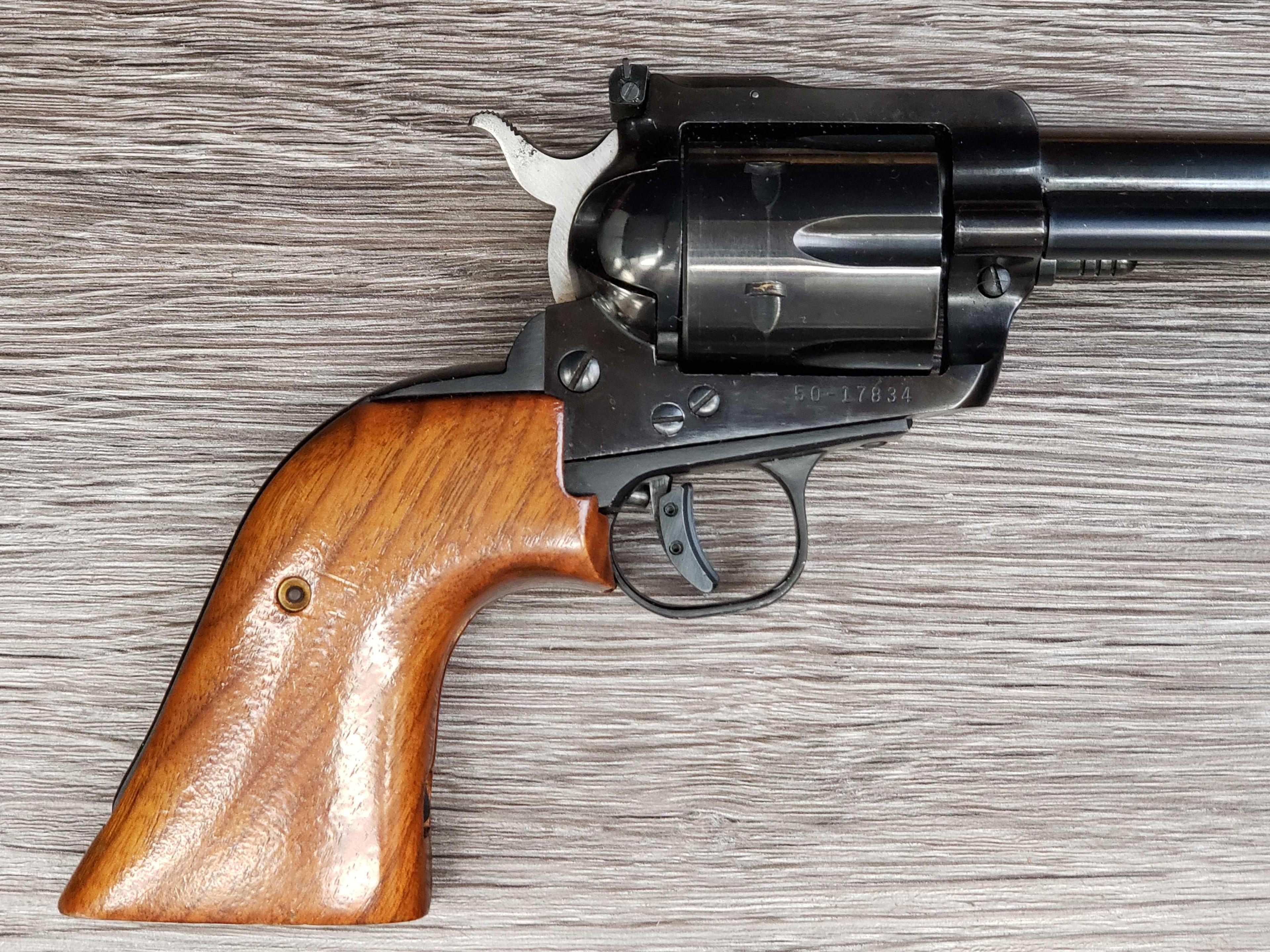 RUGER BLACKHAWK MODEL .30 CARBINE CALIBER BUNTLINE REVOLVER.