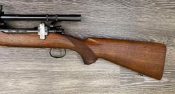 WINCHESTER MODEL 54 .22 HORNET CAL. BOLT-ACTION RIFLE W/ LYMAN SUPER TARGET SPOT SCOPE.