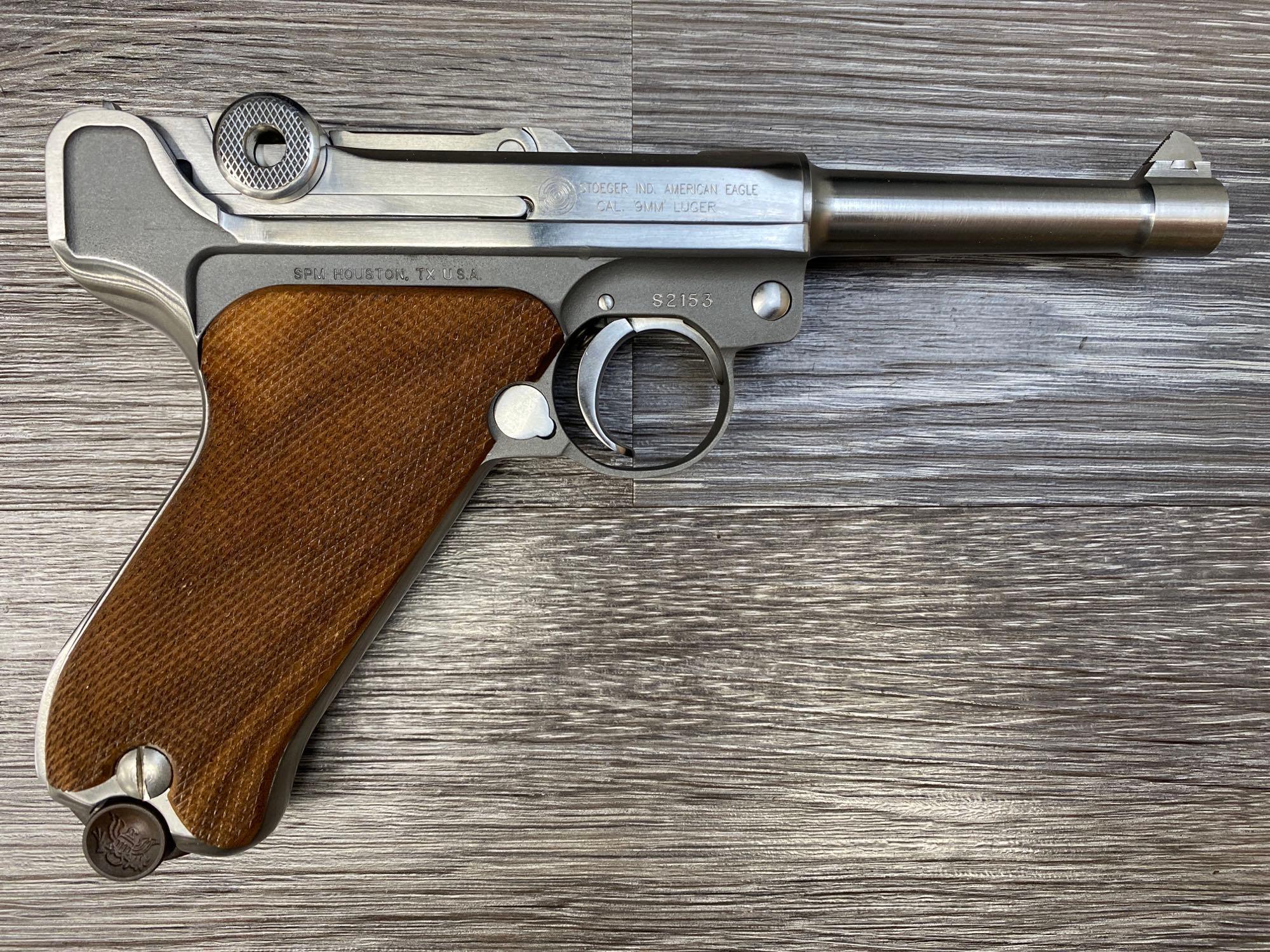 STOEGER AMERICAN EAGLE LUGER 9MM SEMI-AUTO PISTOL