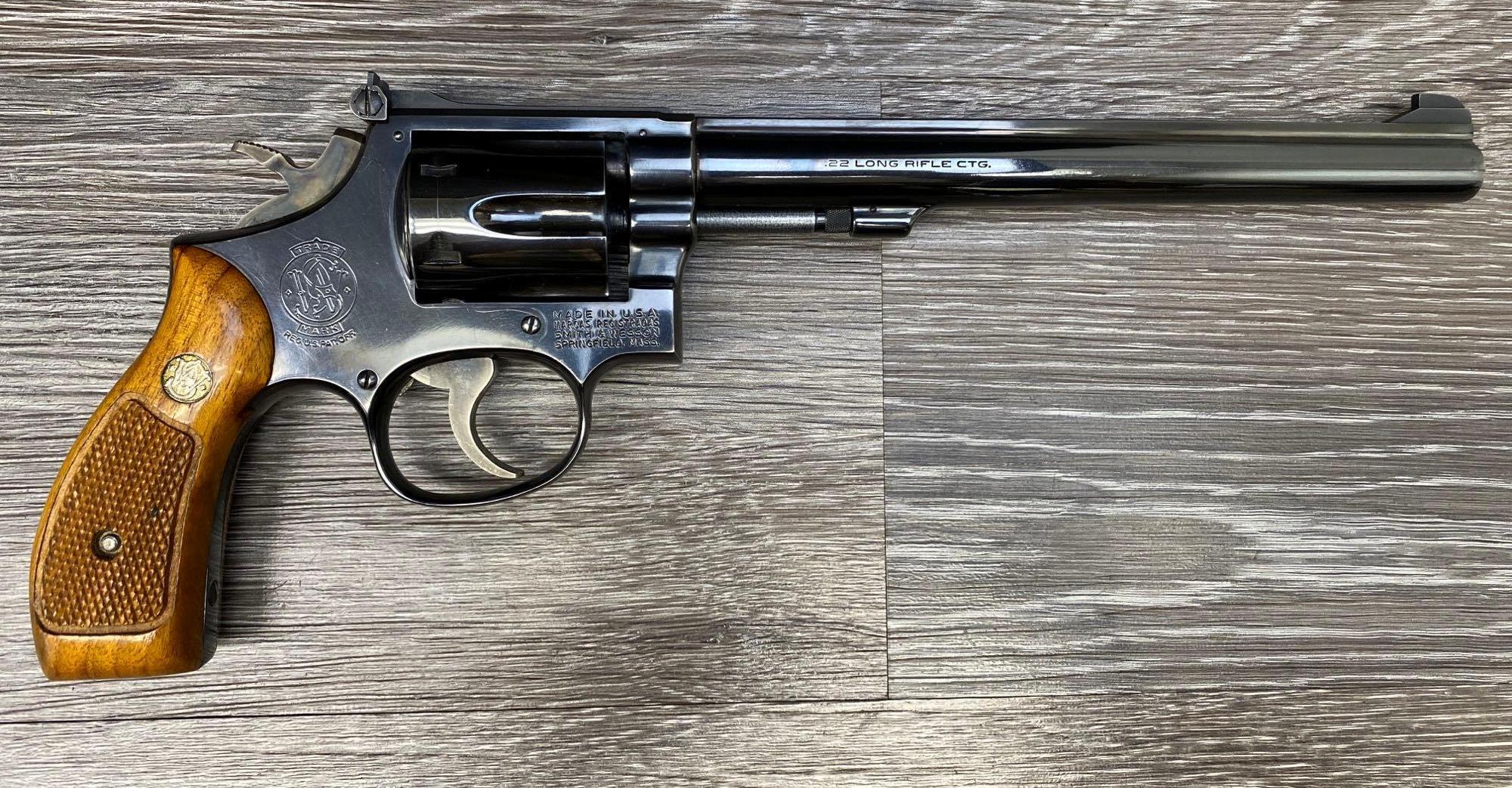 SMITH & WESSON MODEL 17-4 .22 LR DA REVOLVER