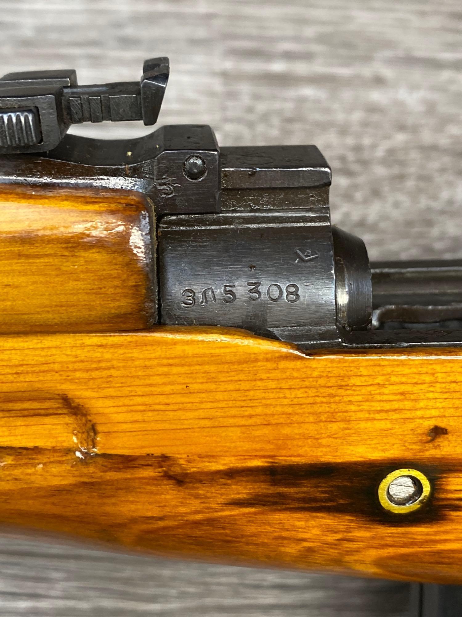 1941 RUSSIAN TOKAREV SVT 40 SEMI-AUTO RIFLE 7.62 x 54R CAL