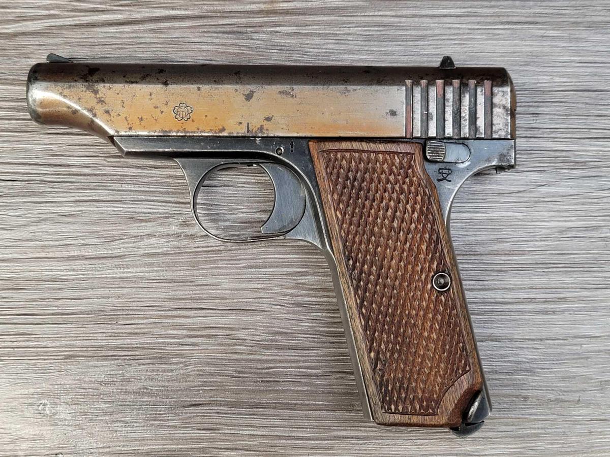 RARE JAPANESE HAMADA STATE PISTOL TYPE ONE SEMI-AUTO 7.65 CAL.