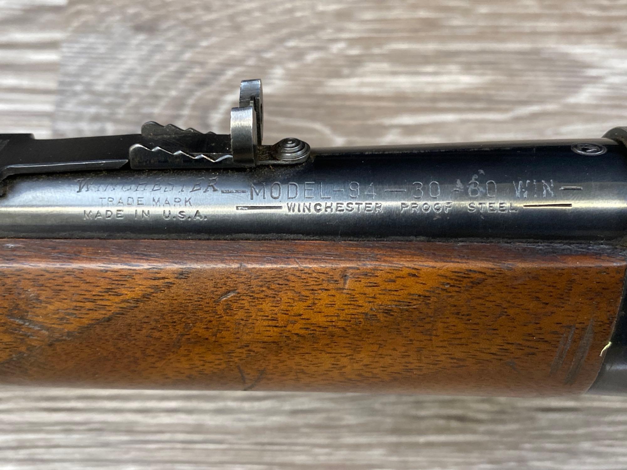 WINCHESTER MODEL 94 30-30 LEVER ACTION RIFLE