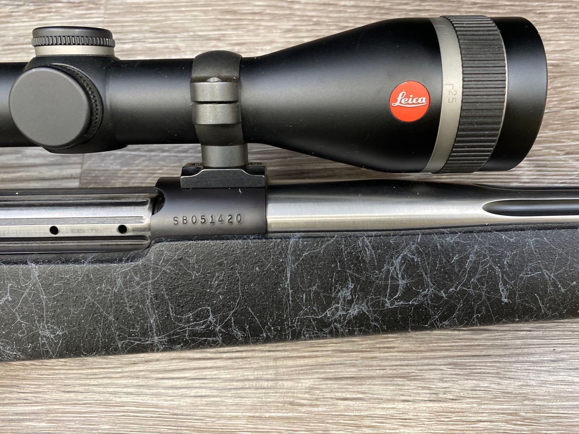 WEATHERBY MK V BOLT ACTION .300 WEATHERBY SPORTING RIFLE W/ LEICA SCOPE