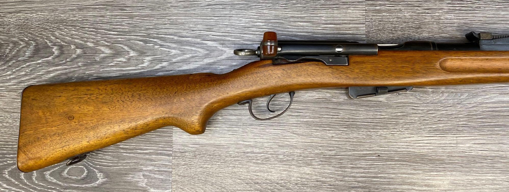 SCHMIDT-RUBIN K31 STRAIGHT-PULL 7.5 SWISS BOLT-ACTION RIFLE