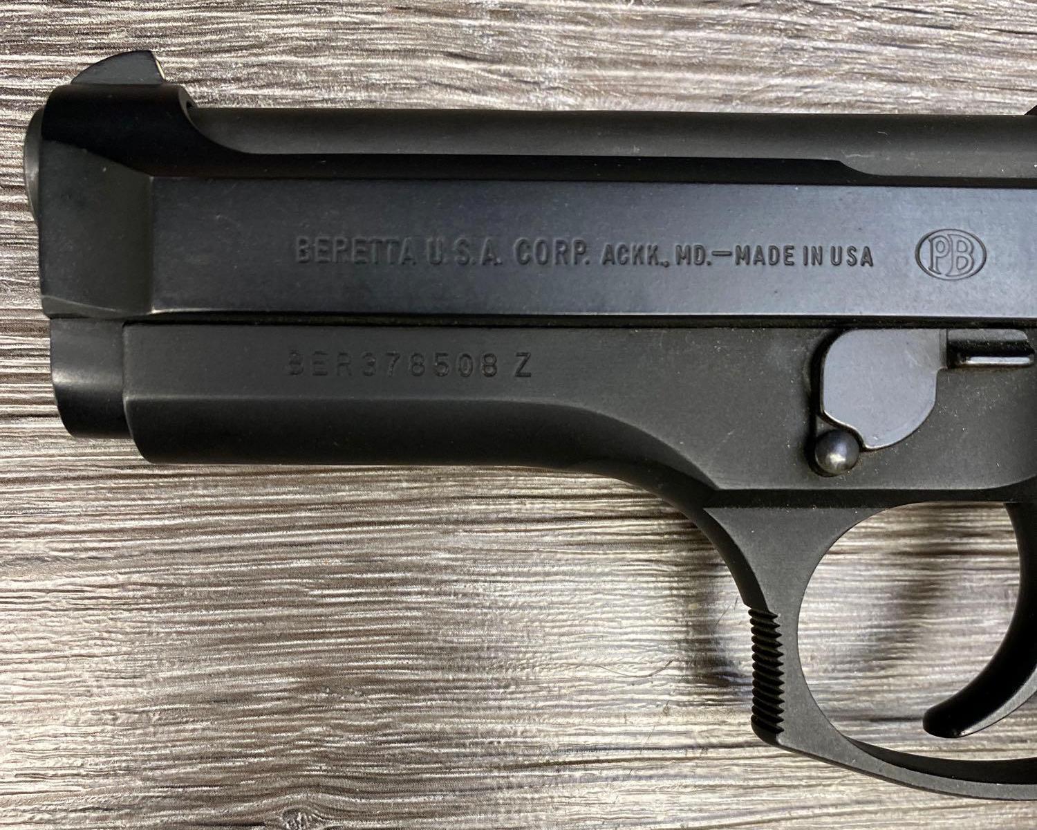 BERETTA MODEL 92FS CENTURION SEMI-AUTO PISTOL 9MM