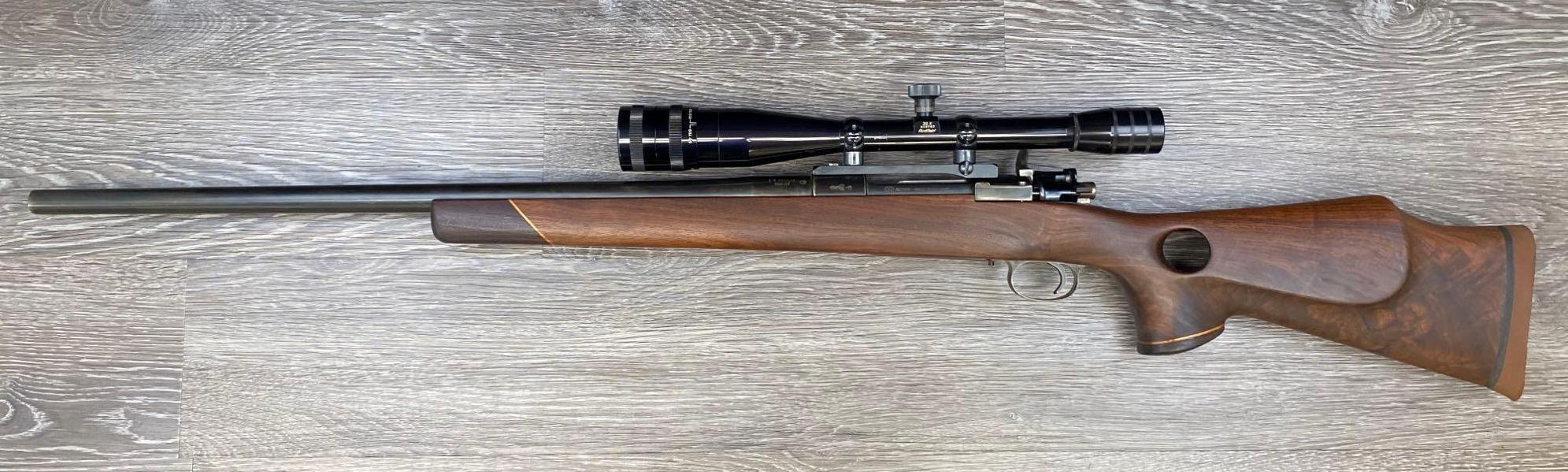 CUSTOM FN COMMERCIAL MAUSER BOLT ACTION 7mm-08 CAL RIFLE W/ SCOPE