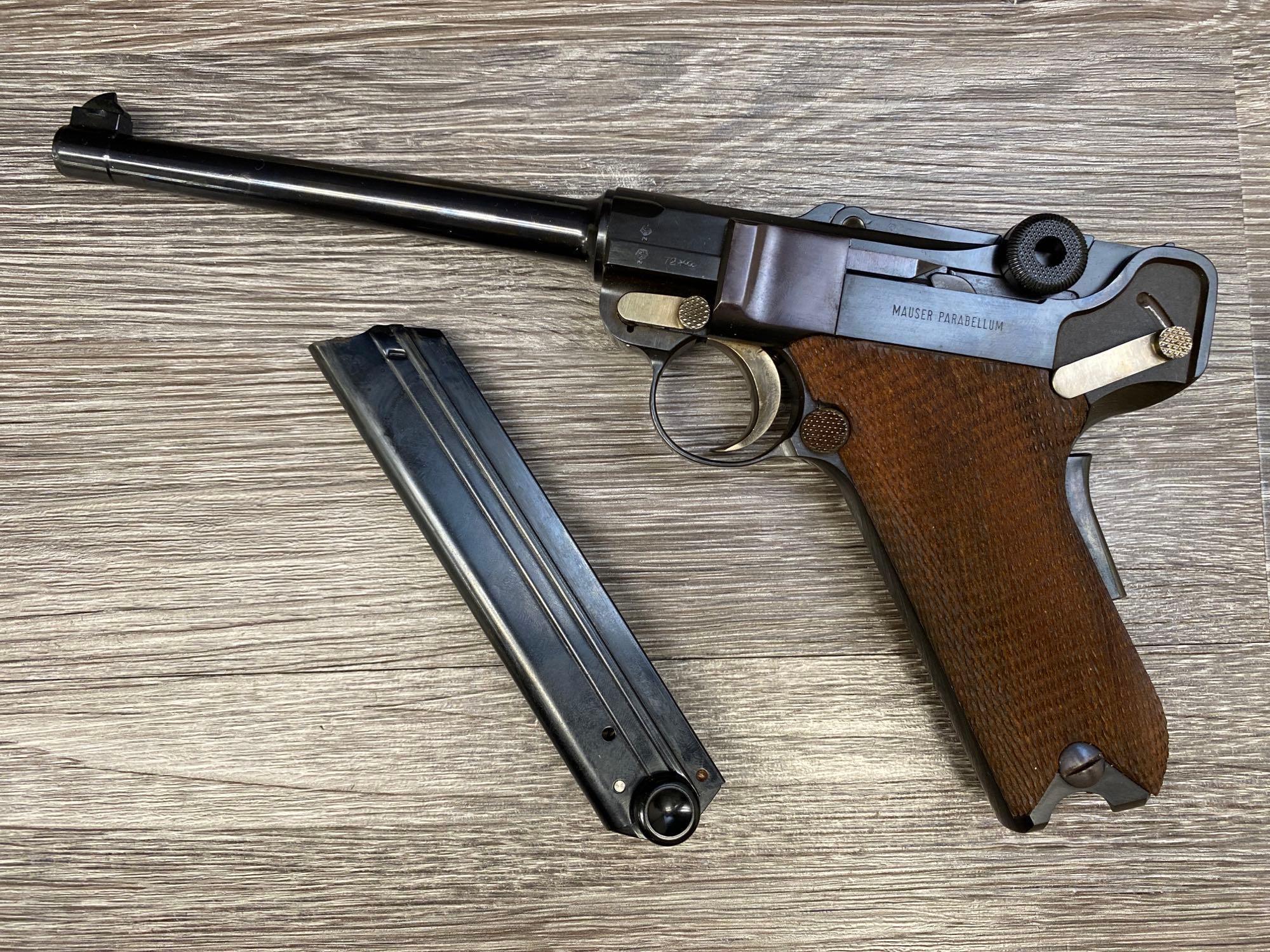 MAUSER/INTERARMS LUGER 9MM SEMI-AUTO PISTOL