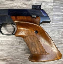 HIGH STANDARD OLYMPIC .22 SHORT M-103 SEMI-AUTOMATIC TARGET PISTOL