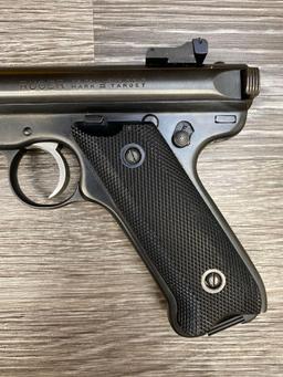 RUGER MK II GOVERNMENT TARGET MODEL .22 LR SEMI-AUTO PISTOL