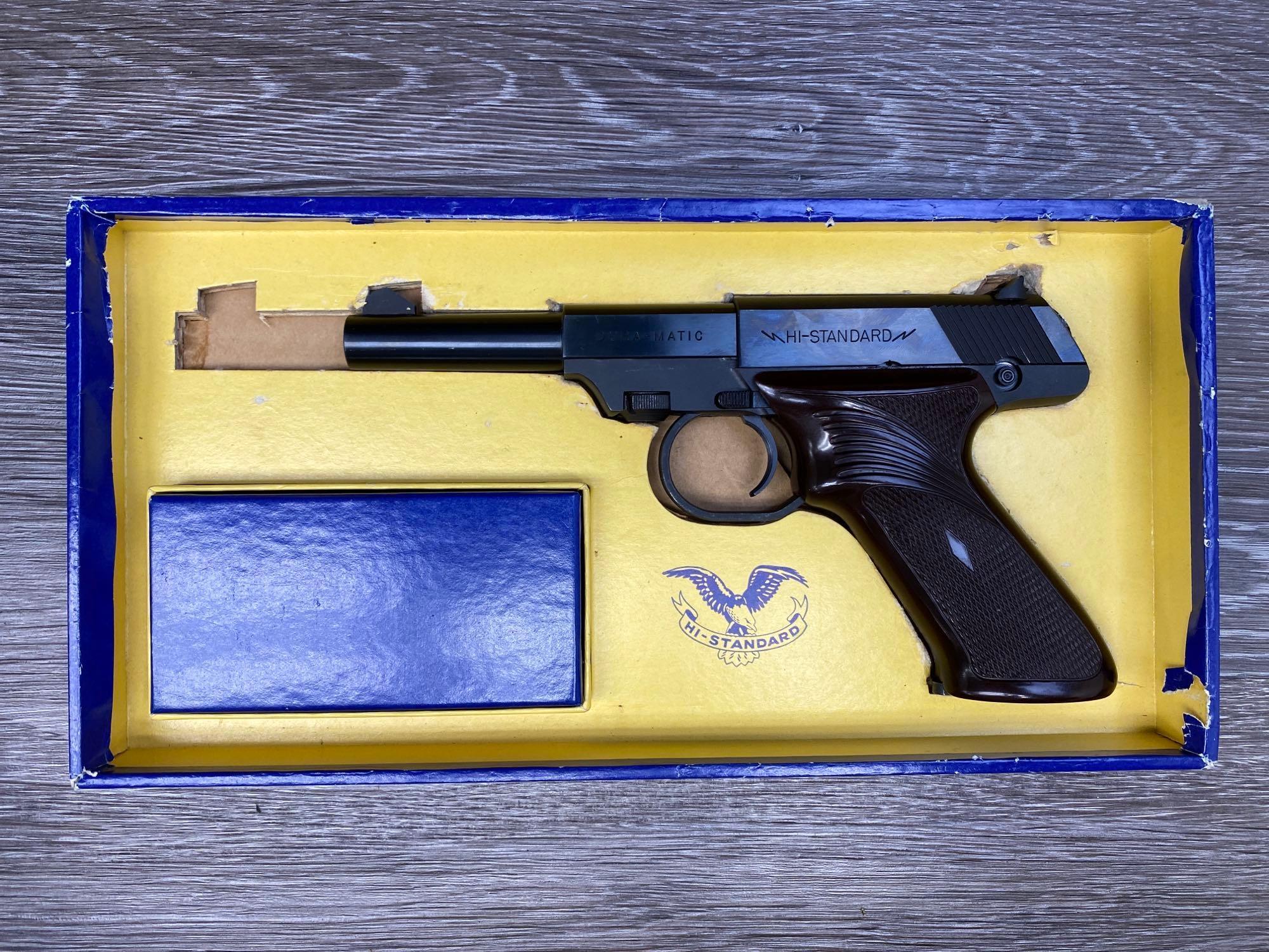 HIGH STANDARD DURAMATIC SEMI-AUTO PISTOL .22 LR CAL