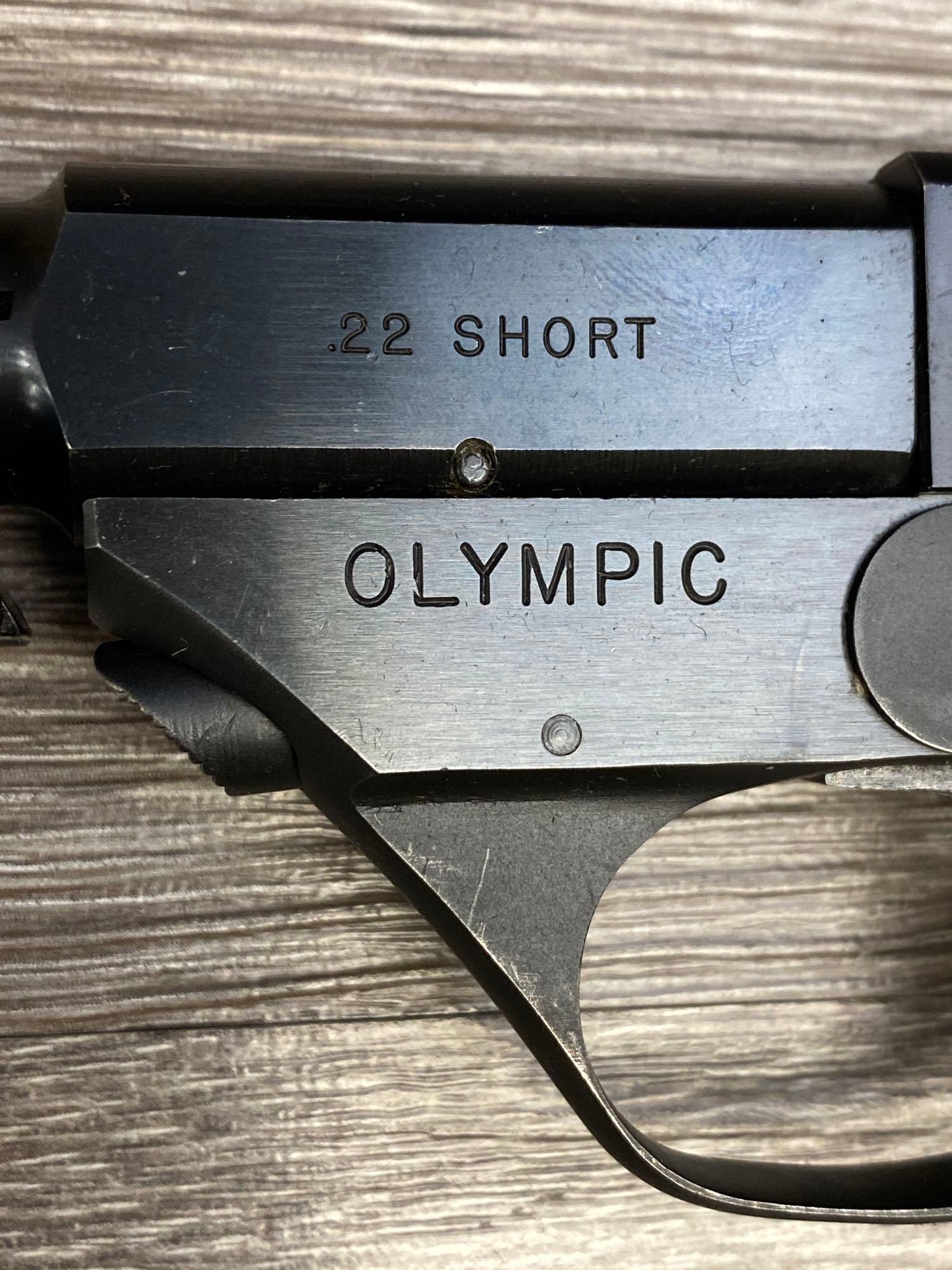 HIGH STANDARD OLYMPIC .22 SHORT SEMI-AUTOMATIC TARGET PISTOL