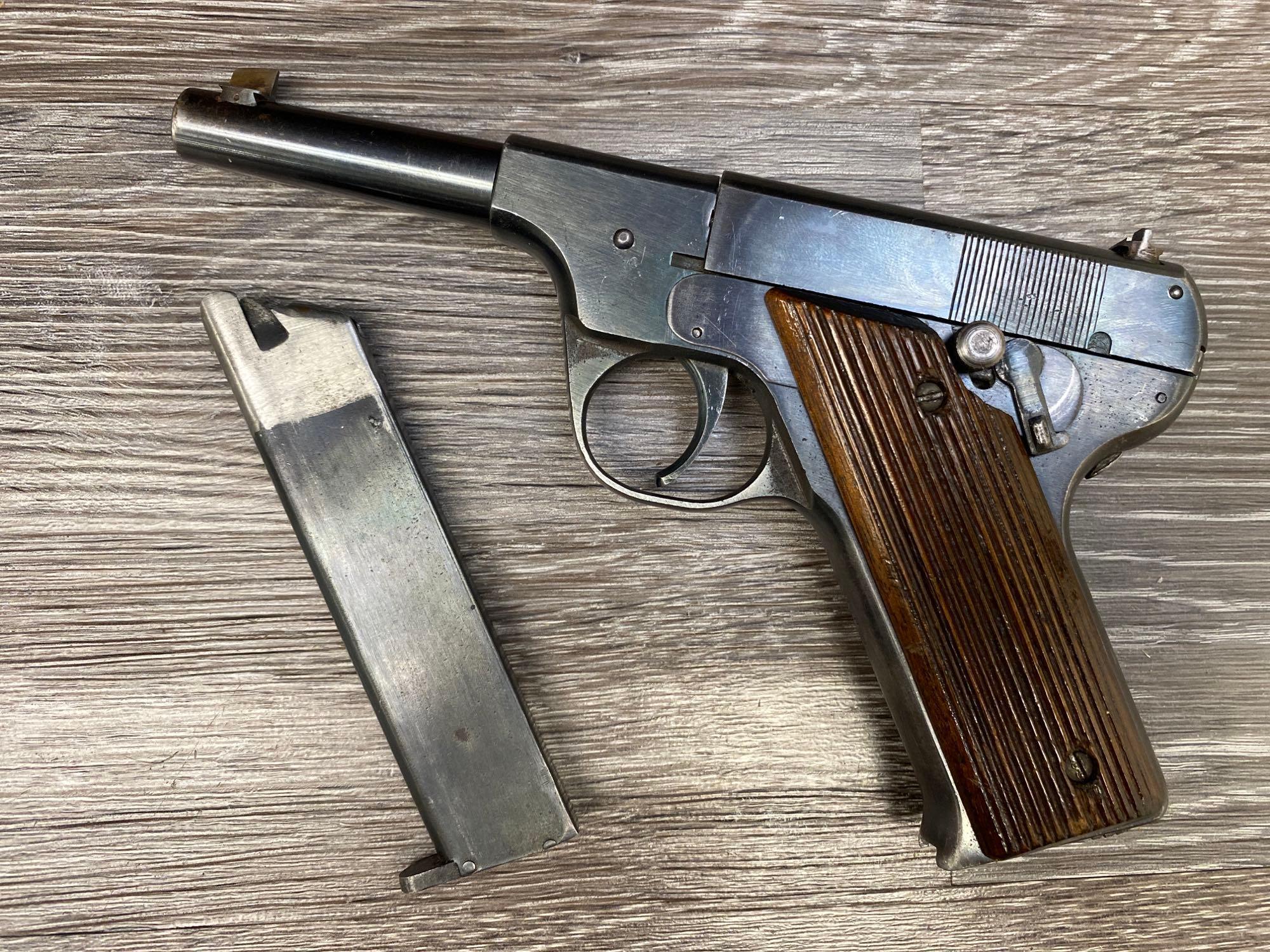 RARE SCHALL & Co REPEATING HANDGUN SEMI-AUTO .22 LR PISTOL