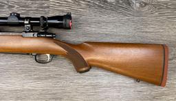 RUGER M77 BOLT-ACTION RIFLE .308 WIN. CAL. w/ LEUPOLD SCOPE