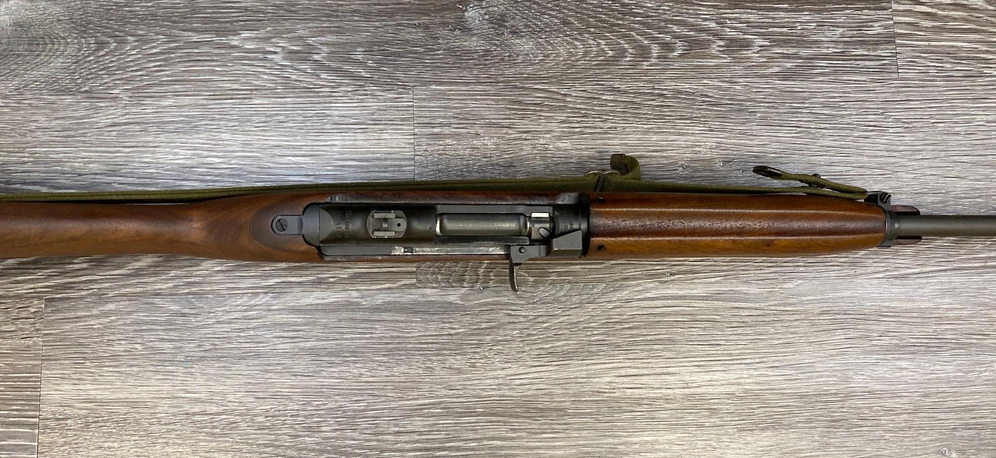 WW ii-ERA SAGINAW S' G' M1 SEMI-AUTO CARBINE .30 CALIBER; NO MAG. W/WOVEN SLING & OILER