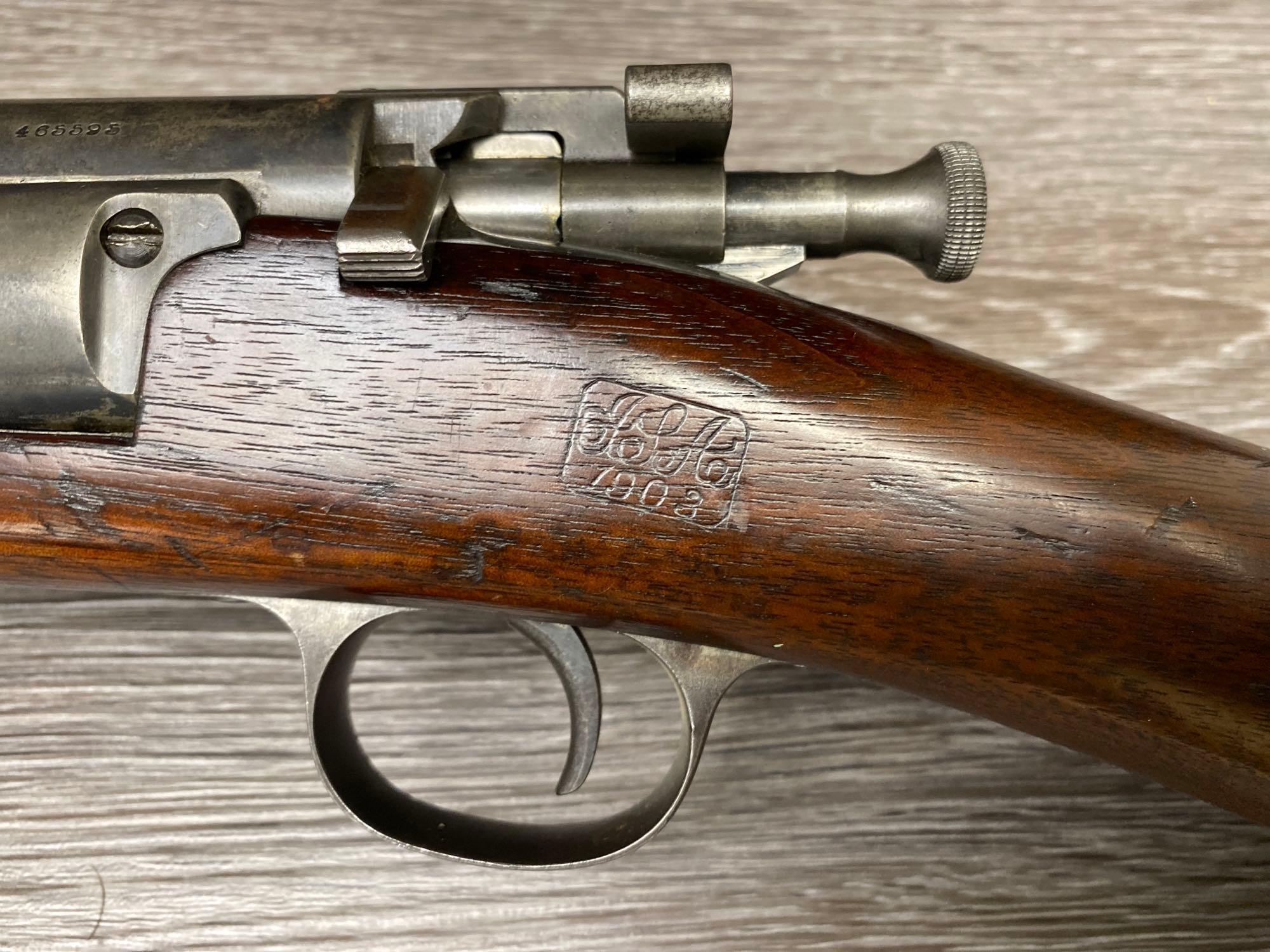 U.S. SPRINGFIELD MODEL 1898 KRAG BOLT-ACTION MAGAZINE RIFLE