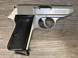 BOXED WALTHER PPK/S STAINLESS STEEL .380 ACP SEMI-AUTO PISTOL