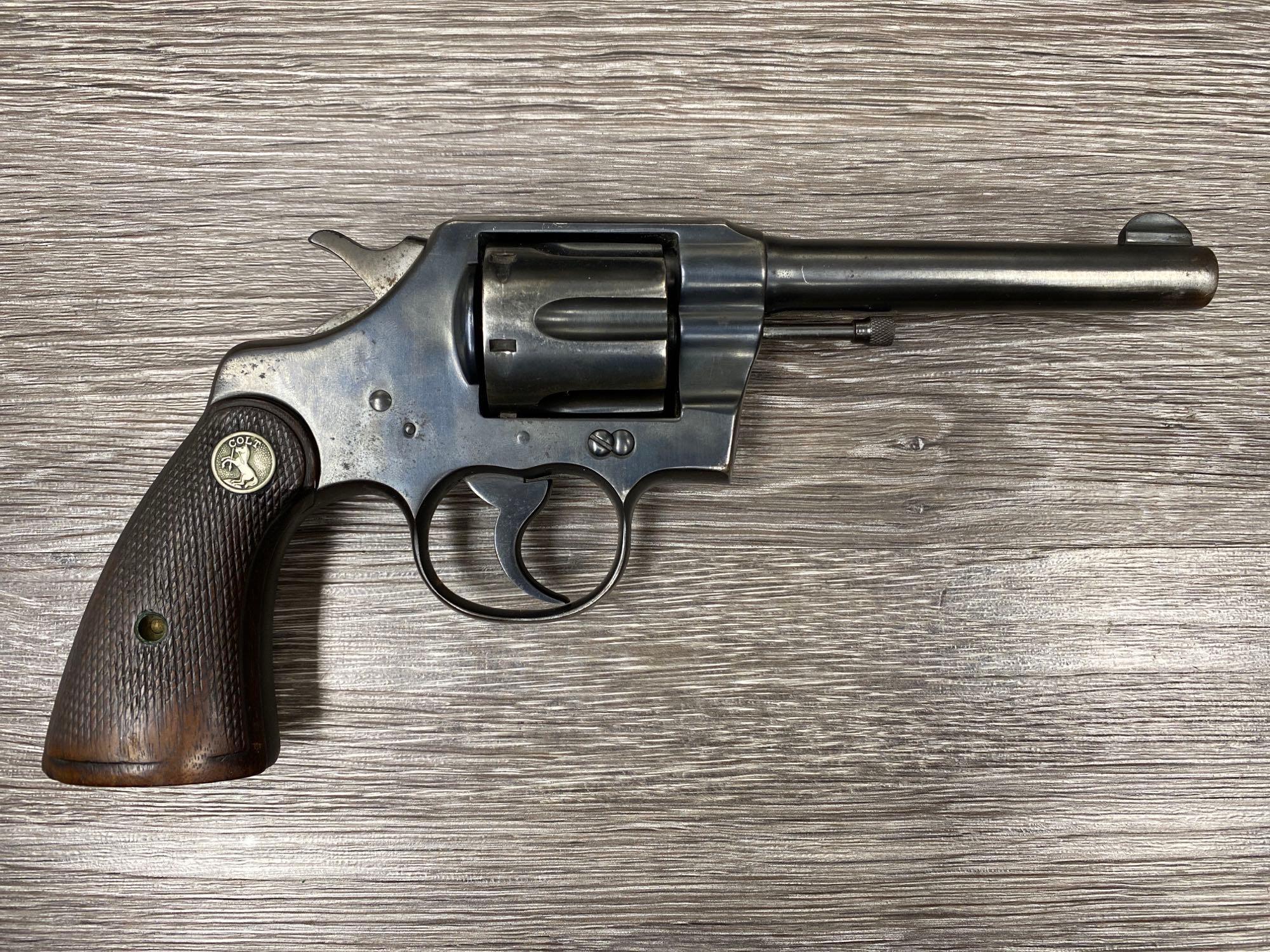 St. LOUIS PD MARKED COLT ARMY SPECIAL DOUBLE ACTION REVOLVER .38 SPECIAL CAL.