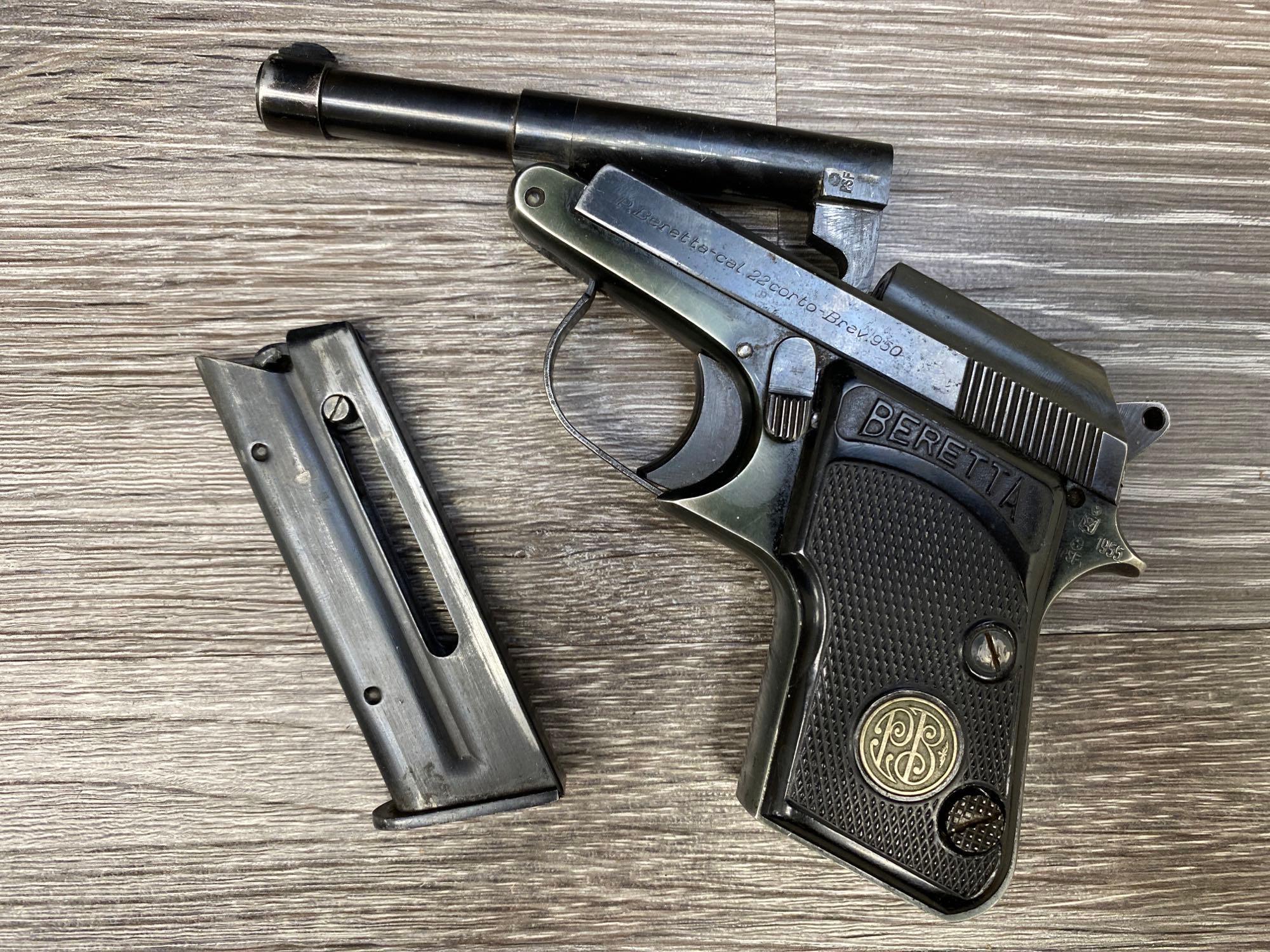 BERETTA MODEL 950 MINX SEMI-AUTO PISTOL .22 SHORT CAL.