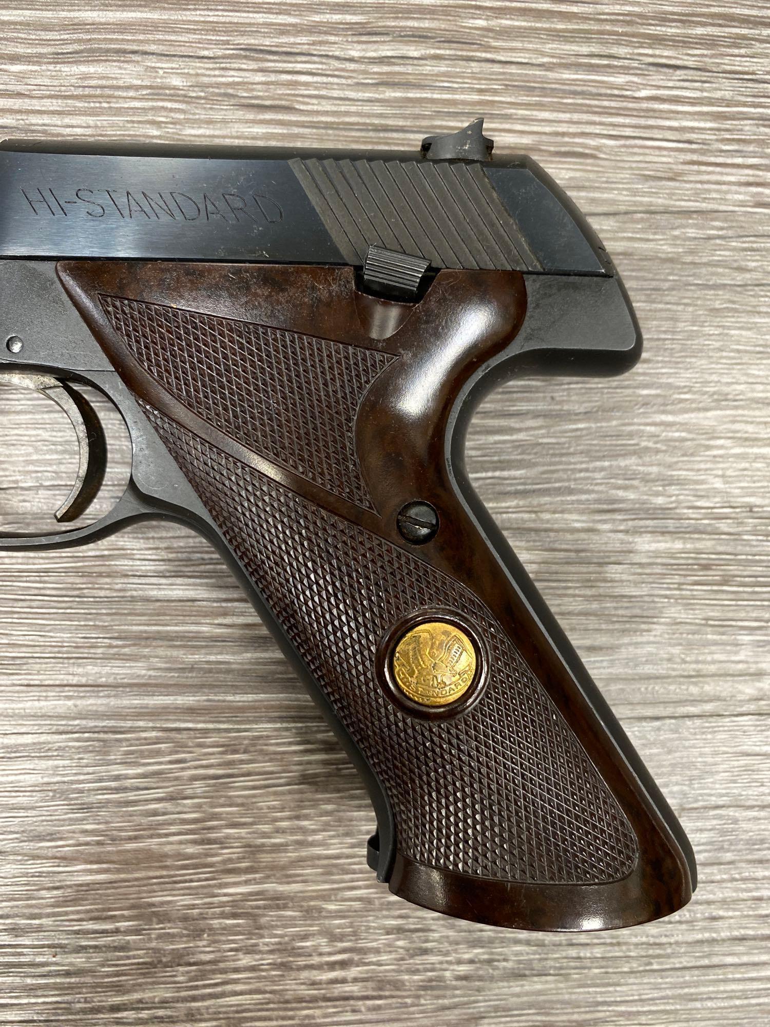 HIGH STANDARD SPORT KING M-103 .22LR SEMI AUTO PISTOL (CIRCA LATE 1960'S).