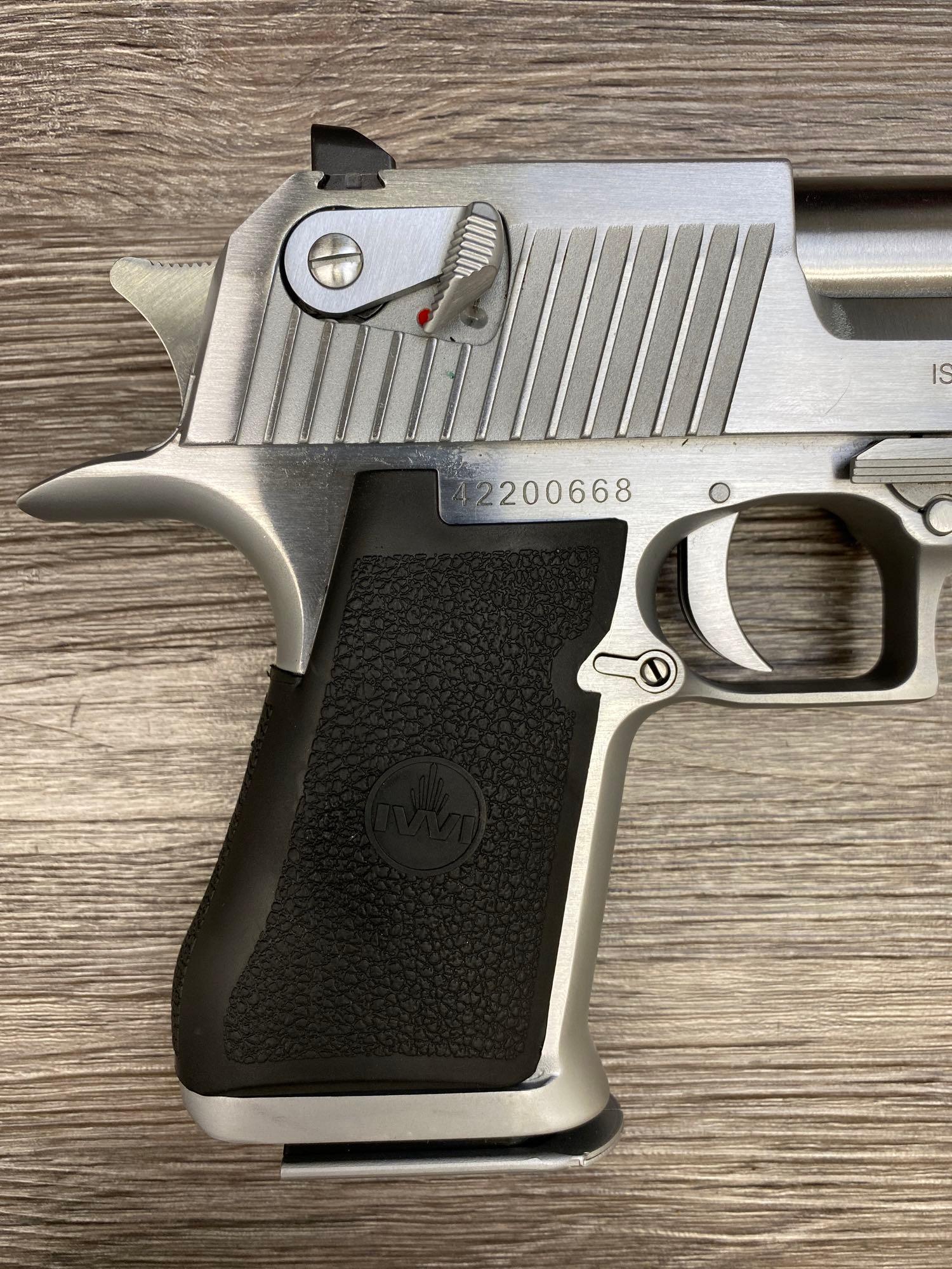 CASED IWI DESERT EAGLE .44 MAGNUM SEMI-AUTO PISTOL