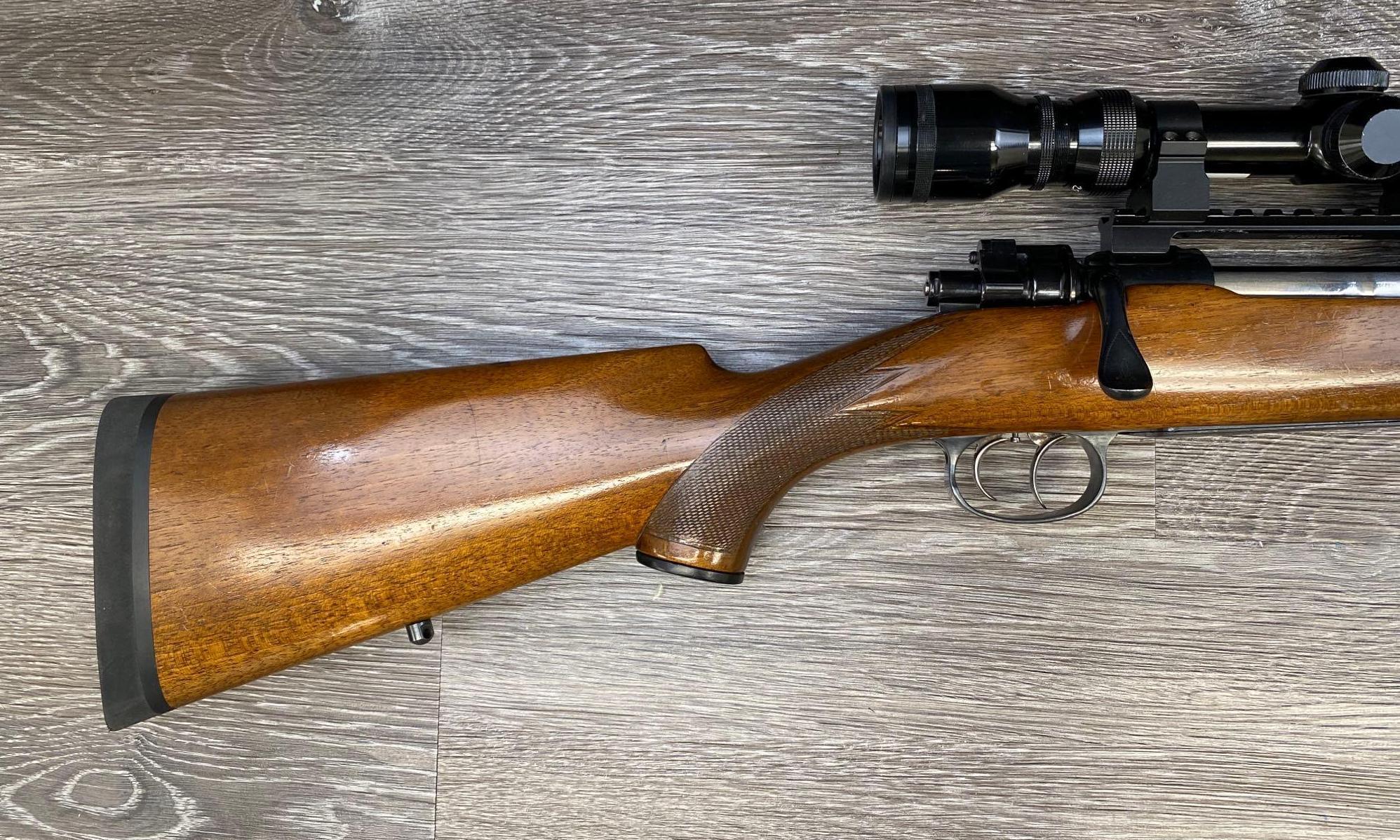 COMMERCIAL OBERNDORF MAUSER BOLT-ACTION SPORTING RIFLE 8 X 57 w/SCOPE