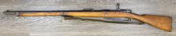 ERFURT MODEL 1888 TURKISH COMMISSION MAUSER BOLT ACTION RIFLE 8 X 57MM W/WOVEN SLING