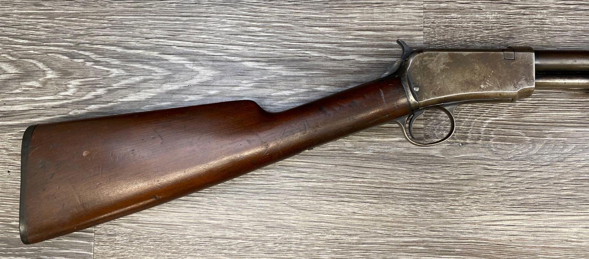 WINCHESTER MODEL 1906 .22 S, L or LR CAL. PUMP ACTION RIFLE (CIRCA 1918).