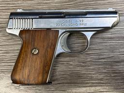 JENNINGS MODEL J-22 SEMI-AUTO PISTOL .22 LR CAL.