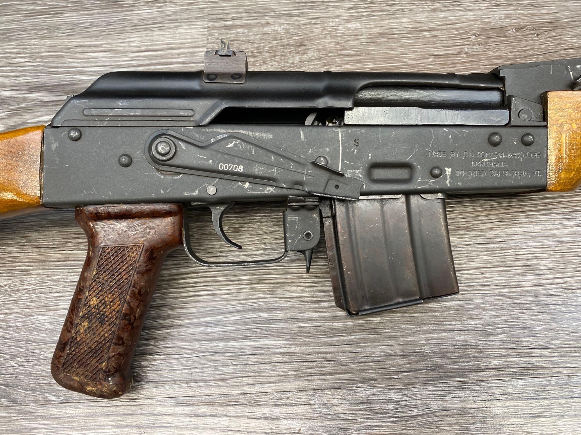 ROMANIAN CUGIR PAR-3 PUMP-ACTION AK STYLE RIFLE 5.56 X 45mm CALIBER