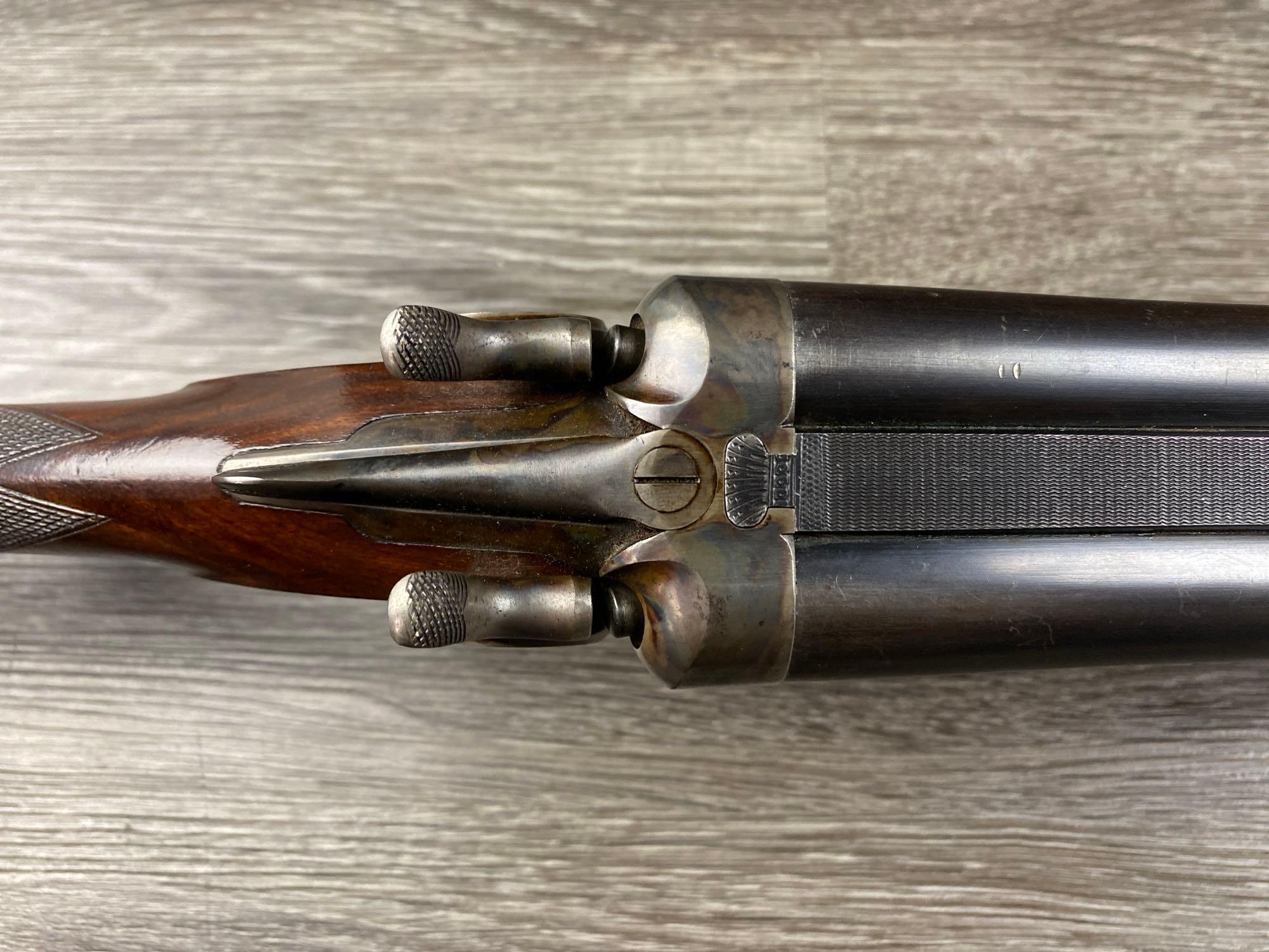 REMINGTON MODEL 1889 GRADE I SxS SHOTGUN 12 GAUGE 30" BARRELS w/FILED SOLID RIB