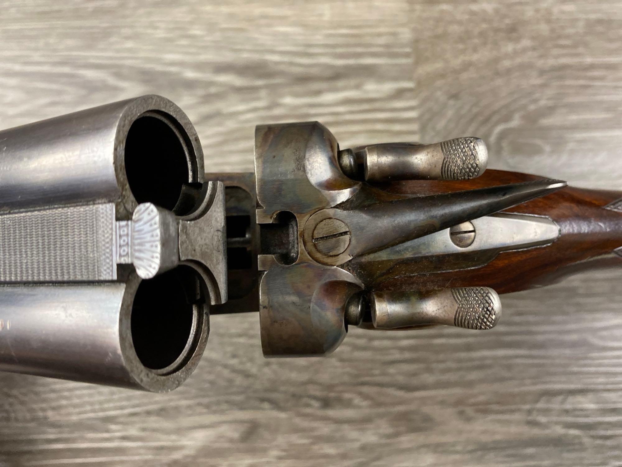 REMINGTON MODEL 1889 GRADE I SxS SHOTGUN 12 GAUGE 30" BARRELS w/FILED SOLID RIB