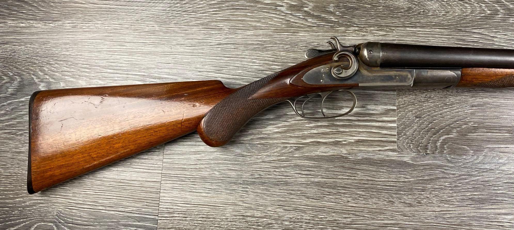 REMINGTON MODEL 1889 GRADE I SxS SHOTGUN 12 GAUGE 30" BARRELS w/FILED SOLID RIB