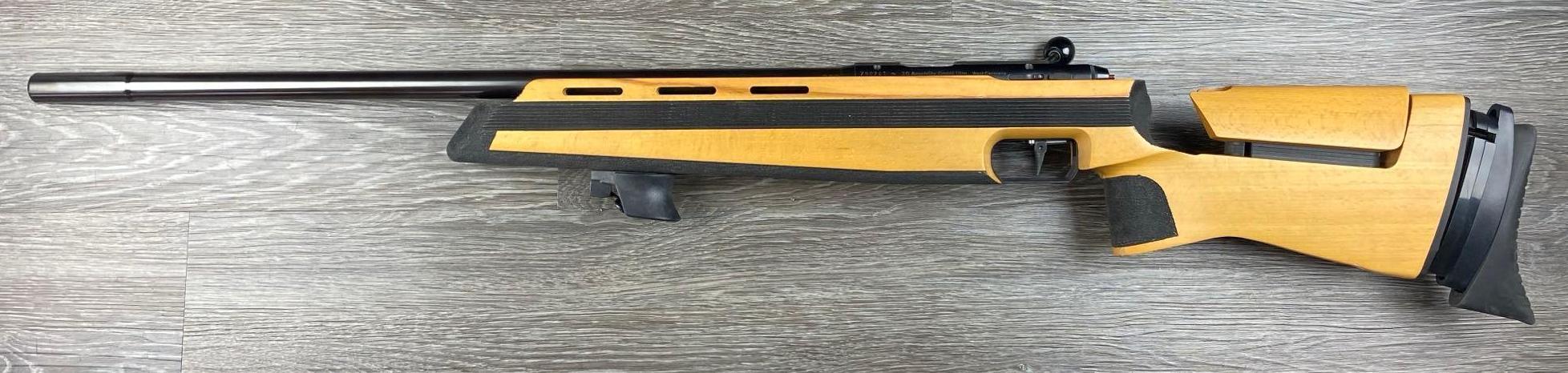 WEST GERMAN ANSCHUTZ MODEL 1907 SINGLE SHOT I.S.U. .22 LR BOLT ACTION TARGET RIFLE