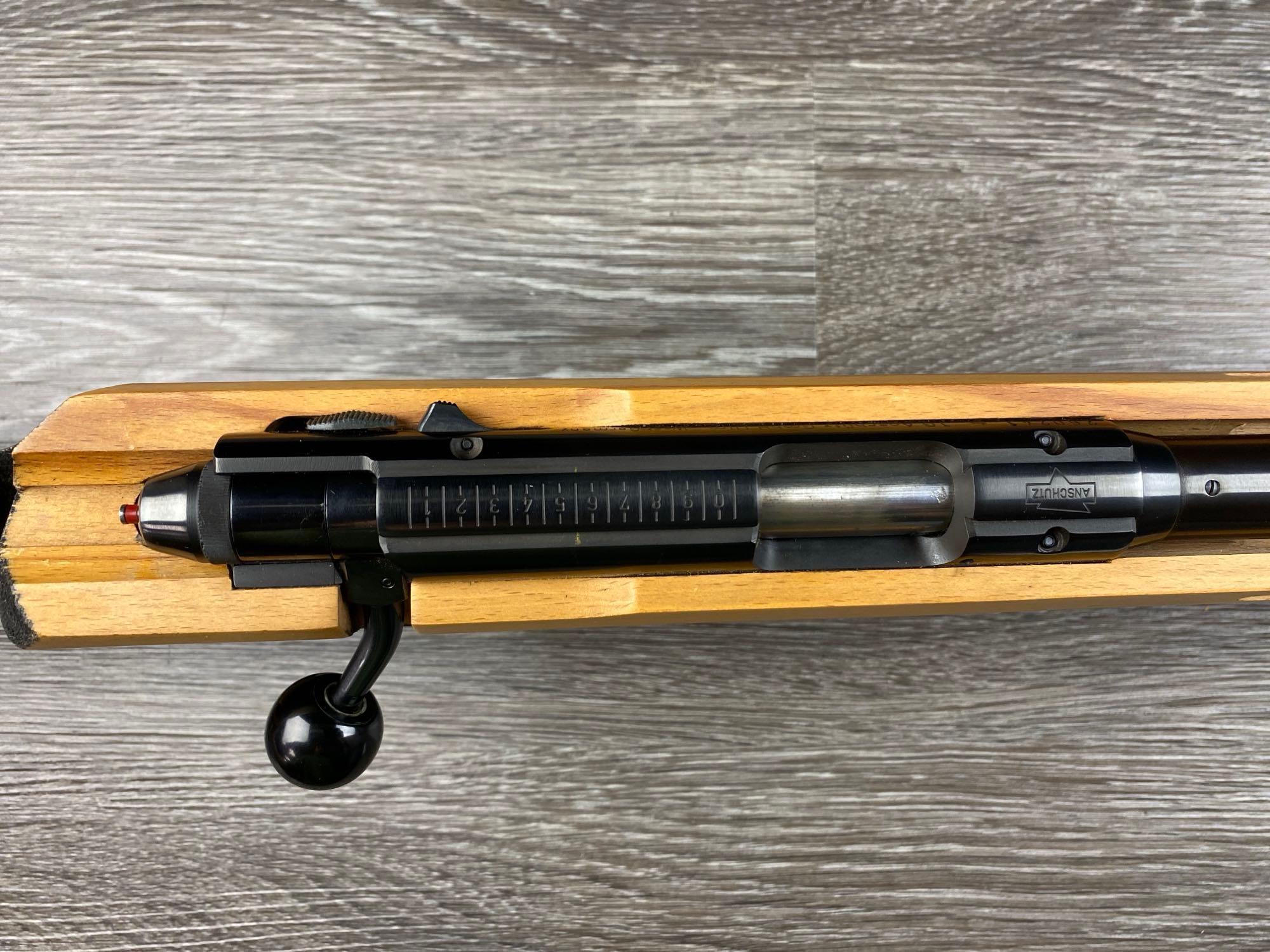 WEST GERMAN ANSCHUTZ MODEL 1907 SINGLE SHOT I.S.U. .22 LR BOLT ACTION TARGET RIFLE