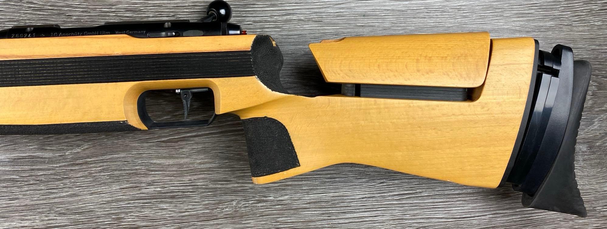 WEST GERMAN ANSCHUTZ MODEL 1907 SINGLE SHOT I.S.U. .22 LR BOLT ACTION TARGET RIFLE