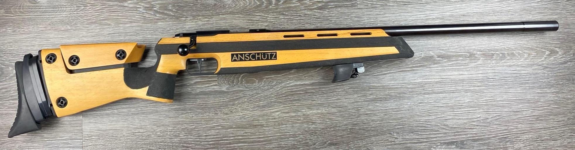 WEST GERMAN ANSCHUTZ MODEL 1907 SINGLE SHOT I.S.U. .22 LR BOLT ACTION TARGET RIFLE