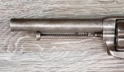 ANTIQUE COLT SAA .45 CAL. 5" BBL. NATURAL MATERIAL GRIPS (CIRCA 1877)
