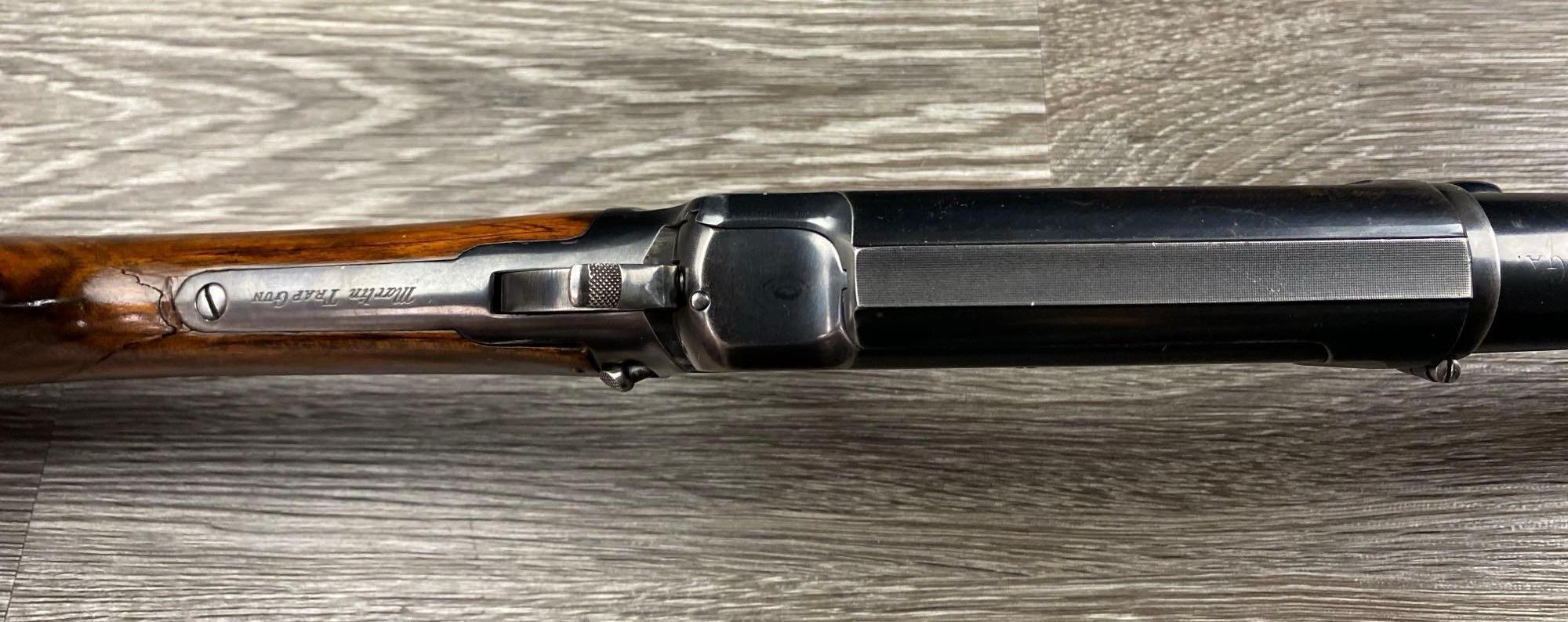 EARLY MARLIN TRAP GUN MOD. PUMP ACTION SHOTGUN 12 GA/30" BBL