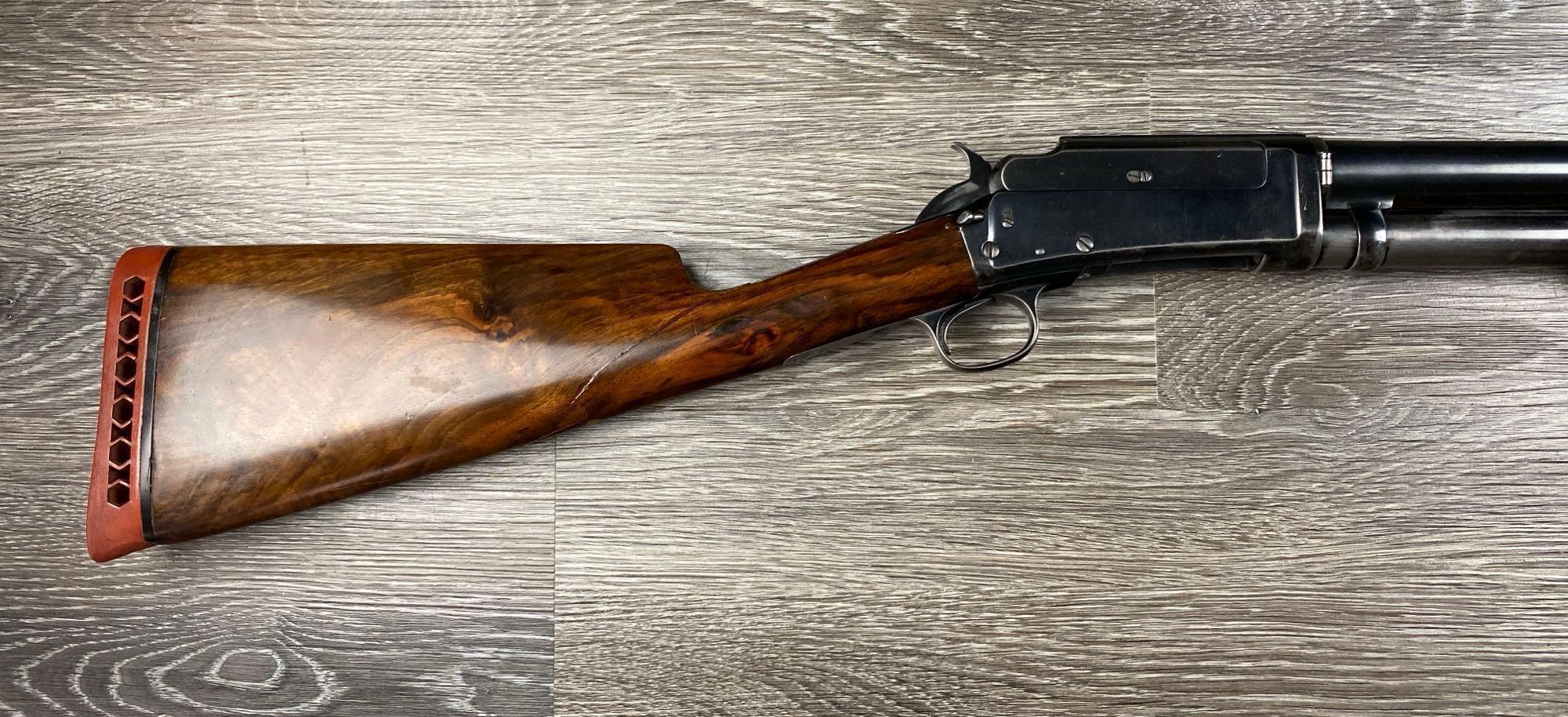 EARLY MARLIN TRAP GUN MOD. PUMP ACTION SHOTGUN 12 GA/30" BBL