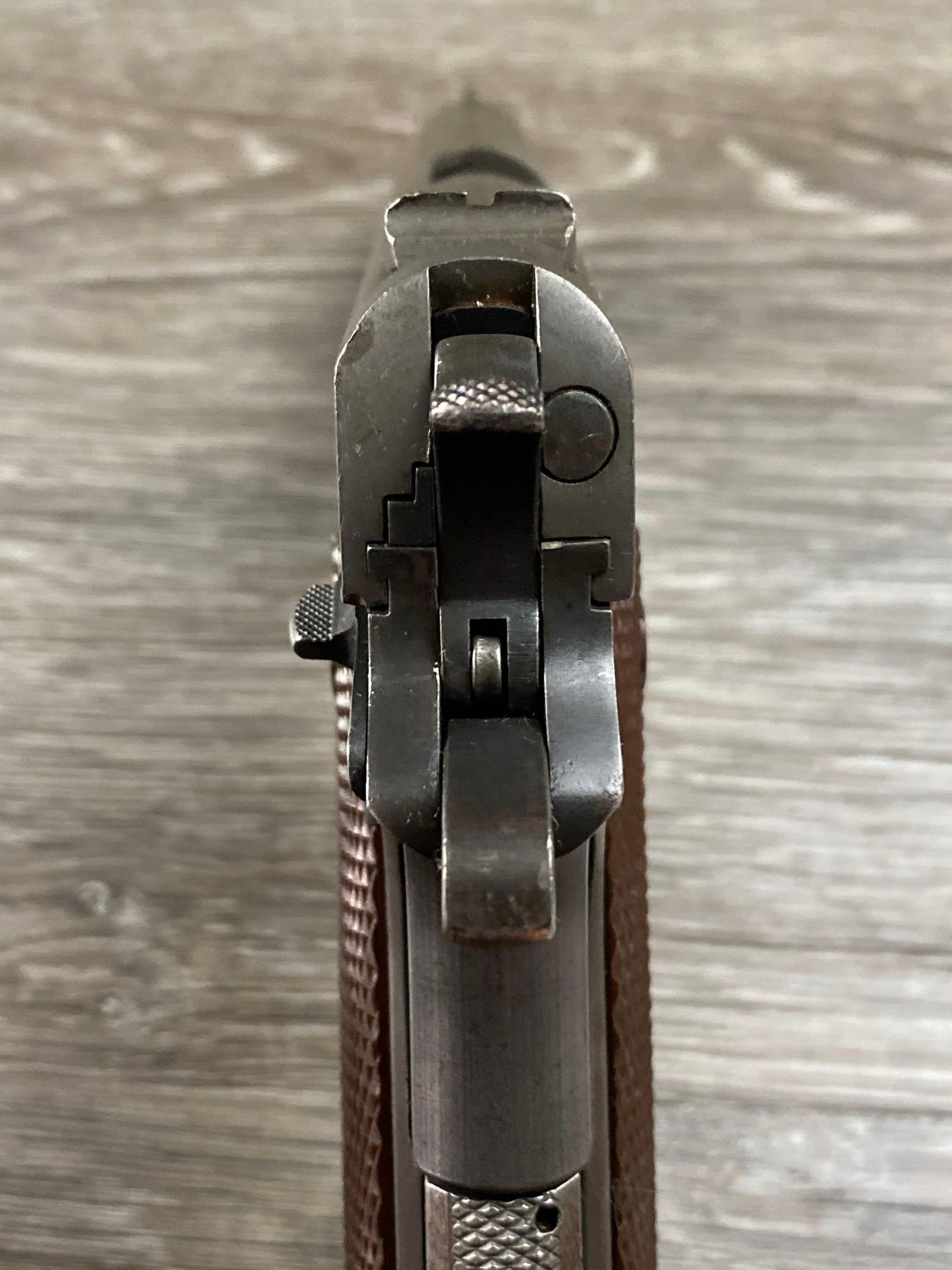 UNION SWITCH & SIGNAL 1911-A1 PISTOL .45 CAL. W/INSCRIPTION (CIRCA 1943)