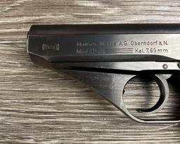 NEAR NEW MAUSER HSc PISTOL 7.65MM CAL. W/HOLSTER/EXTRA MAG/DOCS