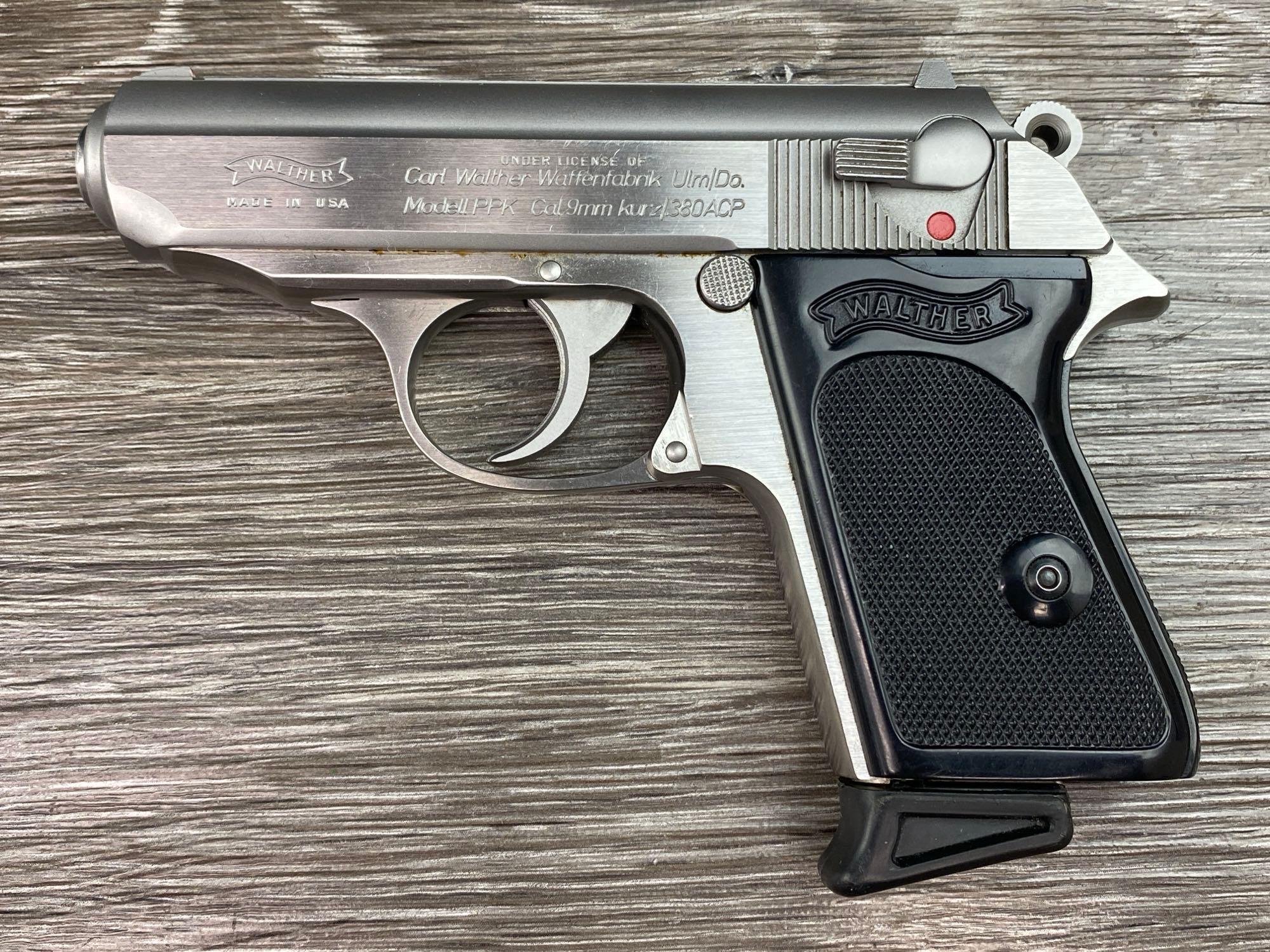 WALTHER AMERICAN MODEL PPK SEMI-AUTO DOUBLE ACTION .380 ACP PISTOL