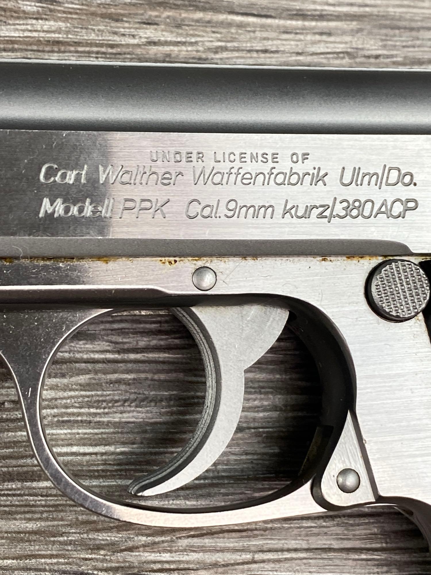 WALTHER AMERICAN MODEL PPK SEMI-AUTO DOUBLE ACTION .380 ACP PISTOL