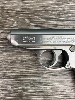 WALTHER AMERICAN MODEL PPK SEMI-AUTO DOUBLE ACTION .380 ACP PISTOL