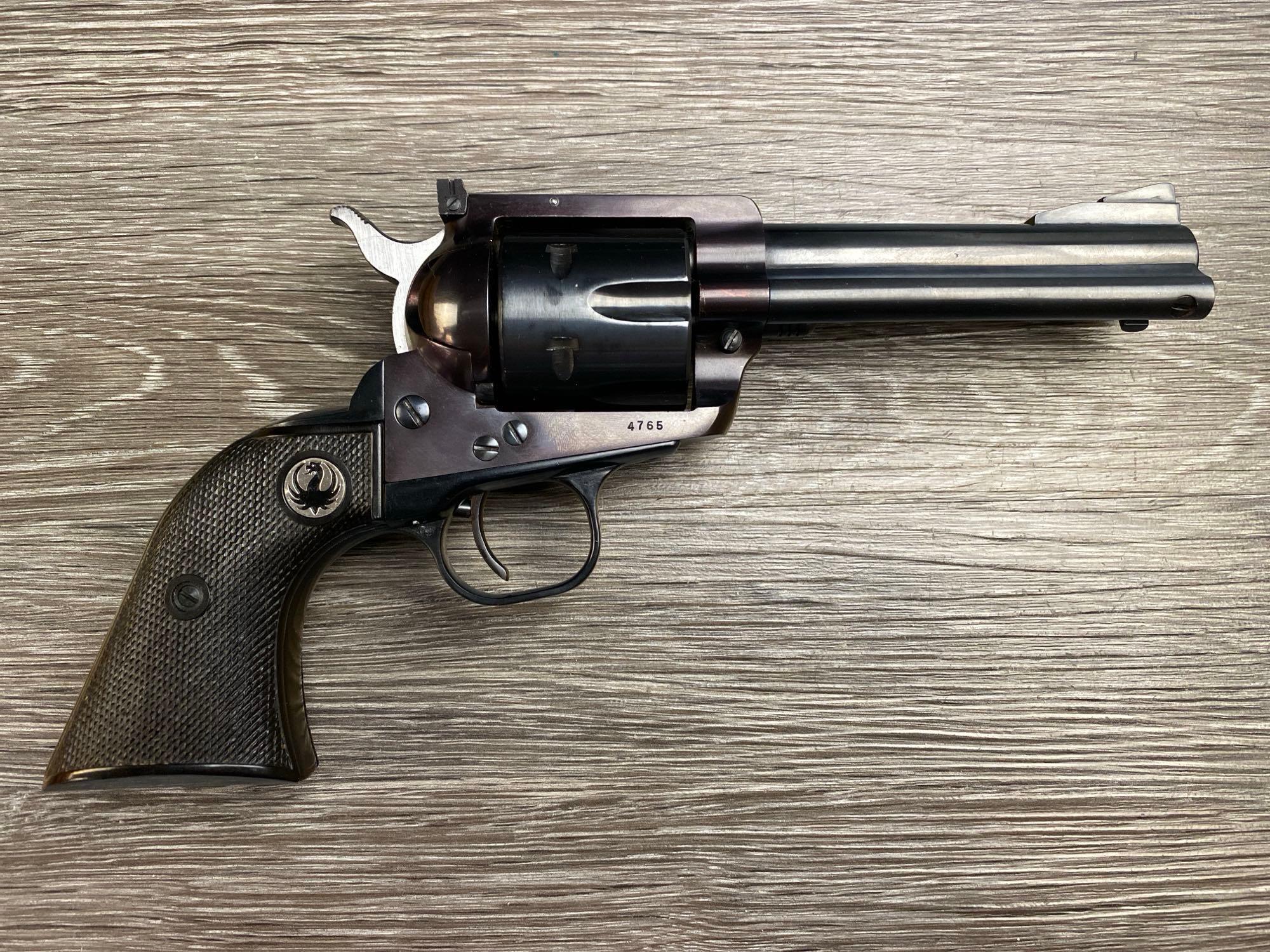 LIKE NEW RUGER BLACKHAWK FLAT TOP SAA .357 MAGNUM 4.5" BBL
