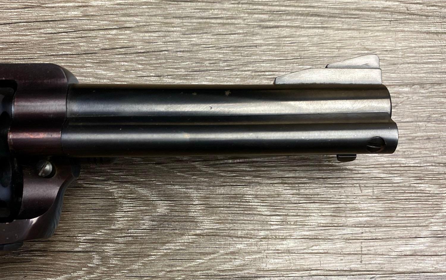 LIKE NEW RUGER BLACKHAWK FLAT TOP SAA .357 MAGNUM 4.5" BBL