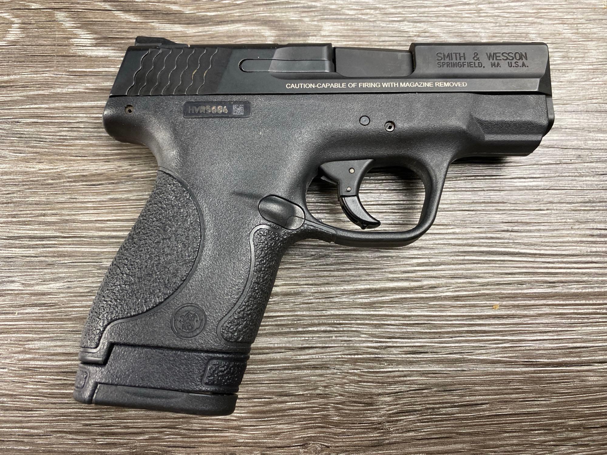 SMITH & WESSON M&P SHIELD SEMI-AUTO PISTOL 9MM CAL